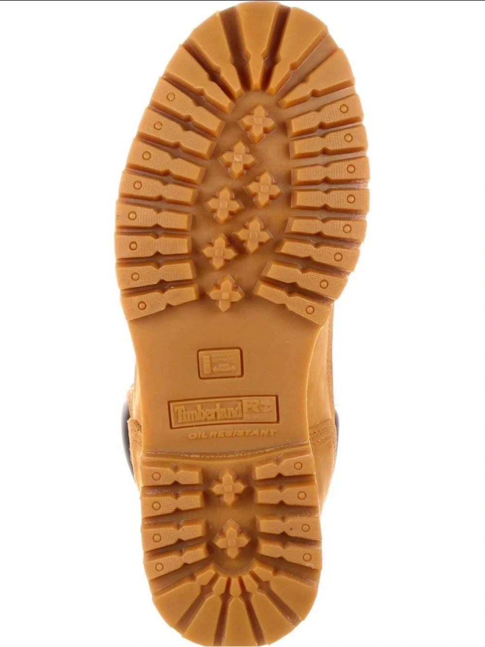 Timberland Men's Wheat Nubuck Lace-Up Work Boot